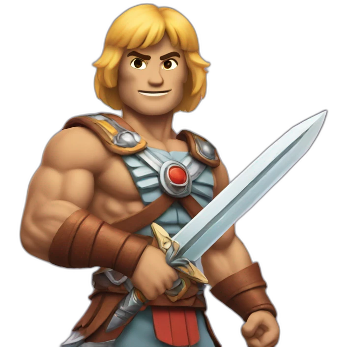he man with sword emoji