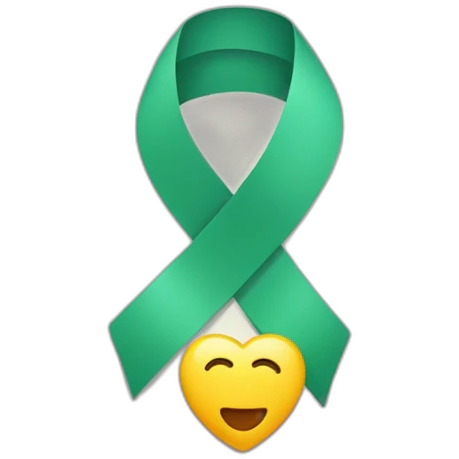 Cœur avec un ruban autour emoji
