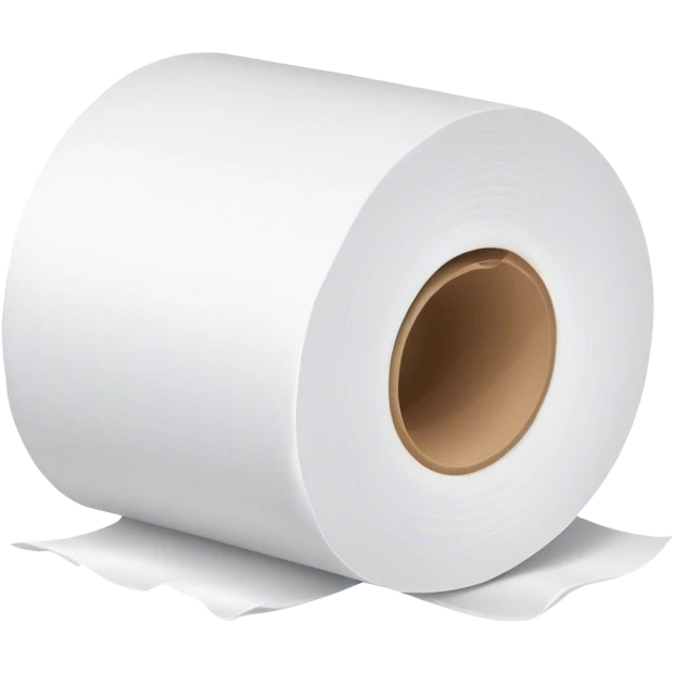 Disgusting toilet paper emoji