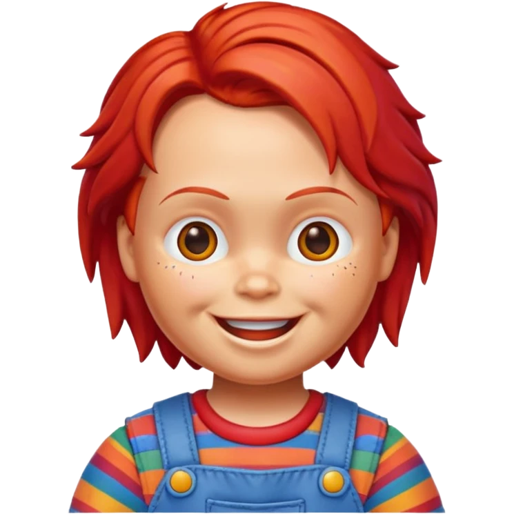 Un emojin de chuky emoji