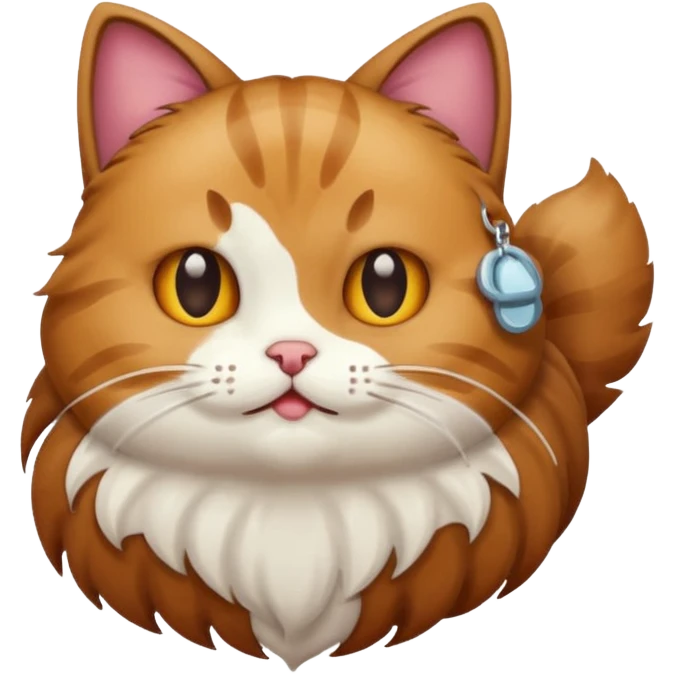 cat pooping emoji