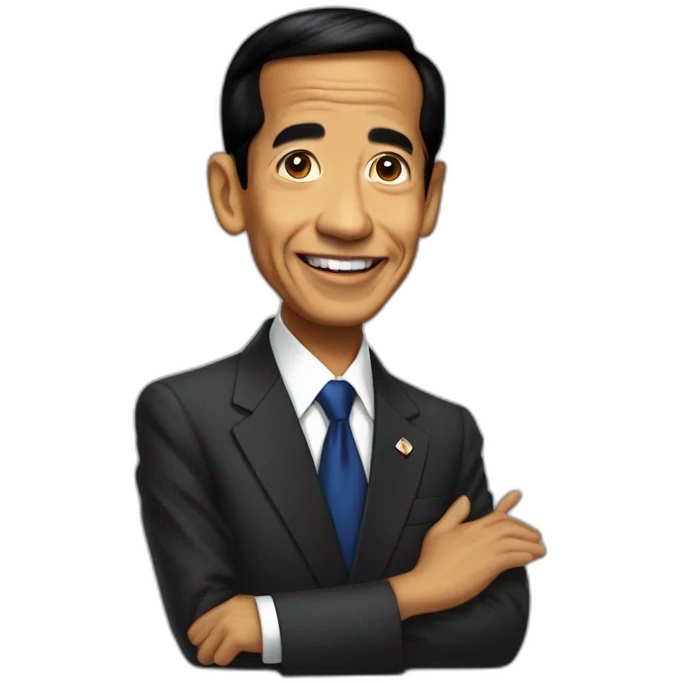jokowi dodo president of indonesia emoji
