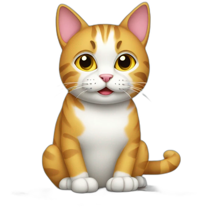 Cat with laptop emoji