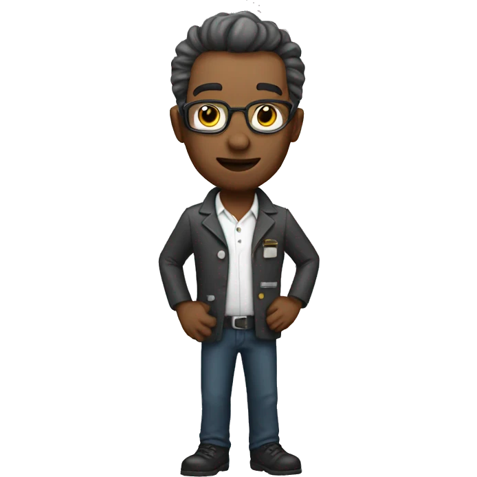 rock scientist emoji