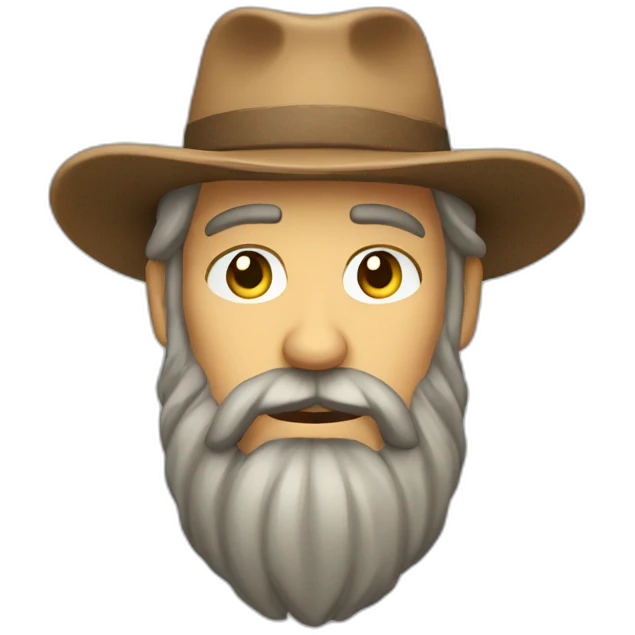 bearded mountain man emoji