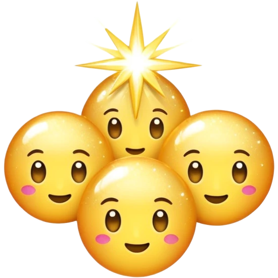 3 sparkles emoji