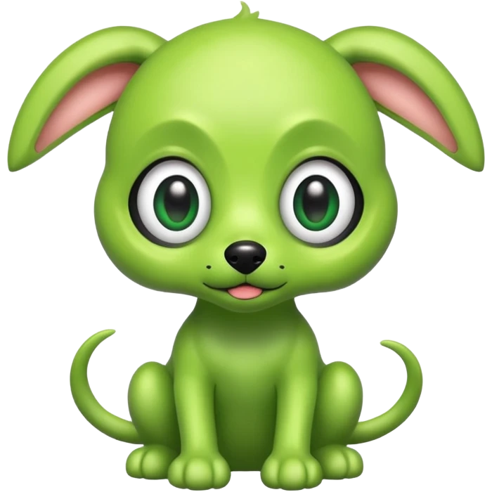 alien dog emoji