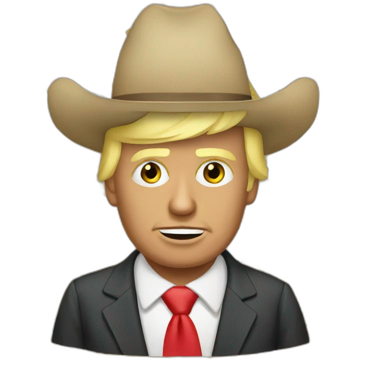 Donald trump as mexican immigrant emoji