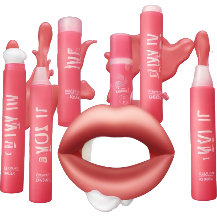 Vaseline lip balm emoji