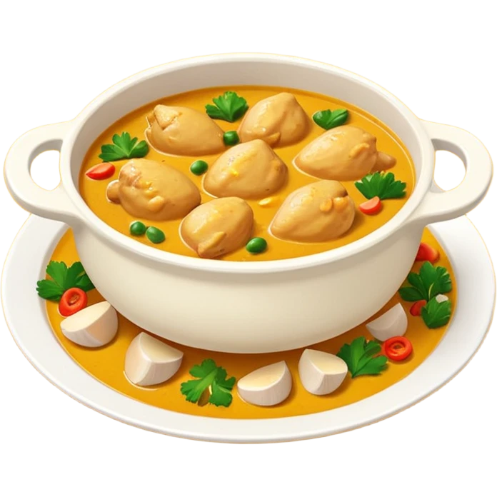 chicken curry emoji