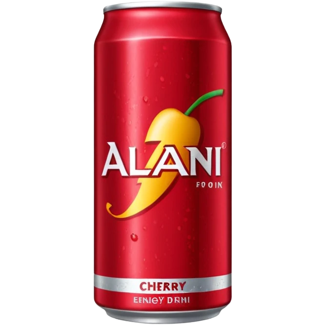 Alani energy drink cherry pop emoji