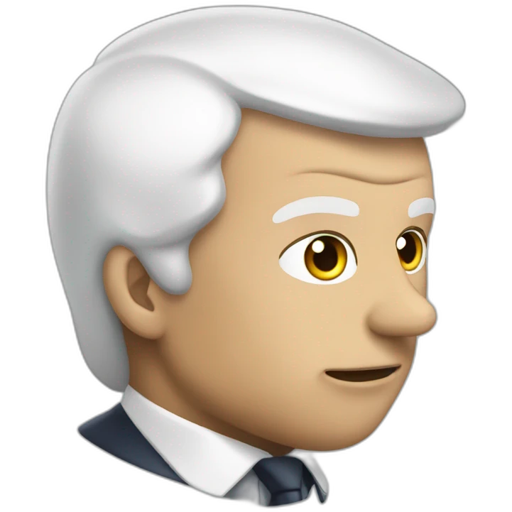 Macron qui a peur emoji