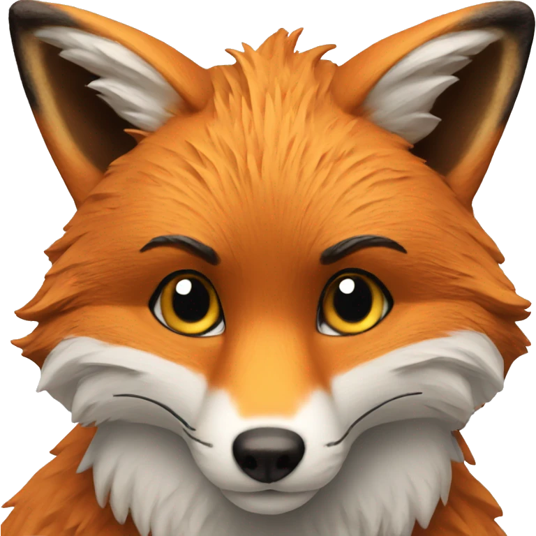 Fox with photo emoji