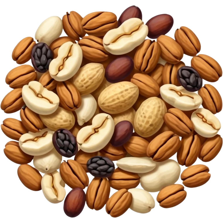 Good Ol' Raisins and Peanuts" (trail mix) emoji