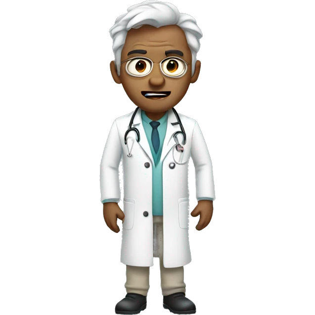 Mad doctor emoji