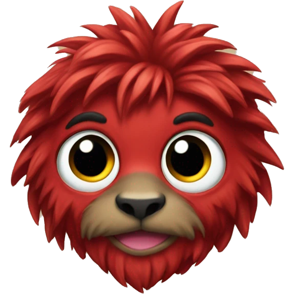 emojy red gryffon as in harry potter emoji