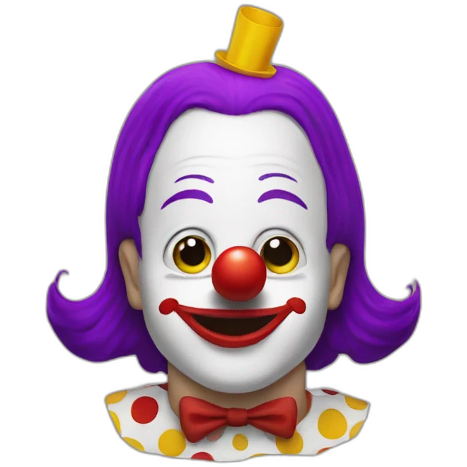 clown mcdonald emoji
