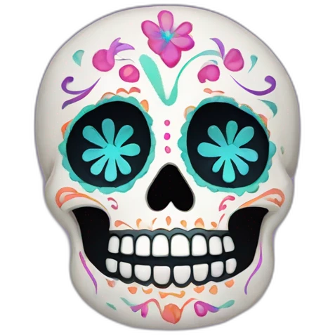 sugar-skull emoji