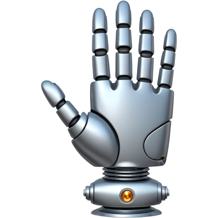 robot hand emoji