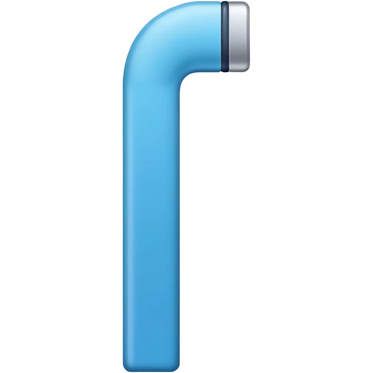 Facebook blue stick emoji