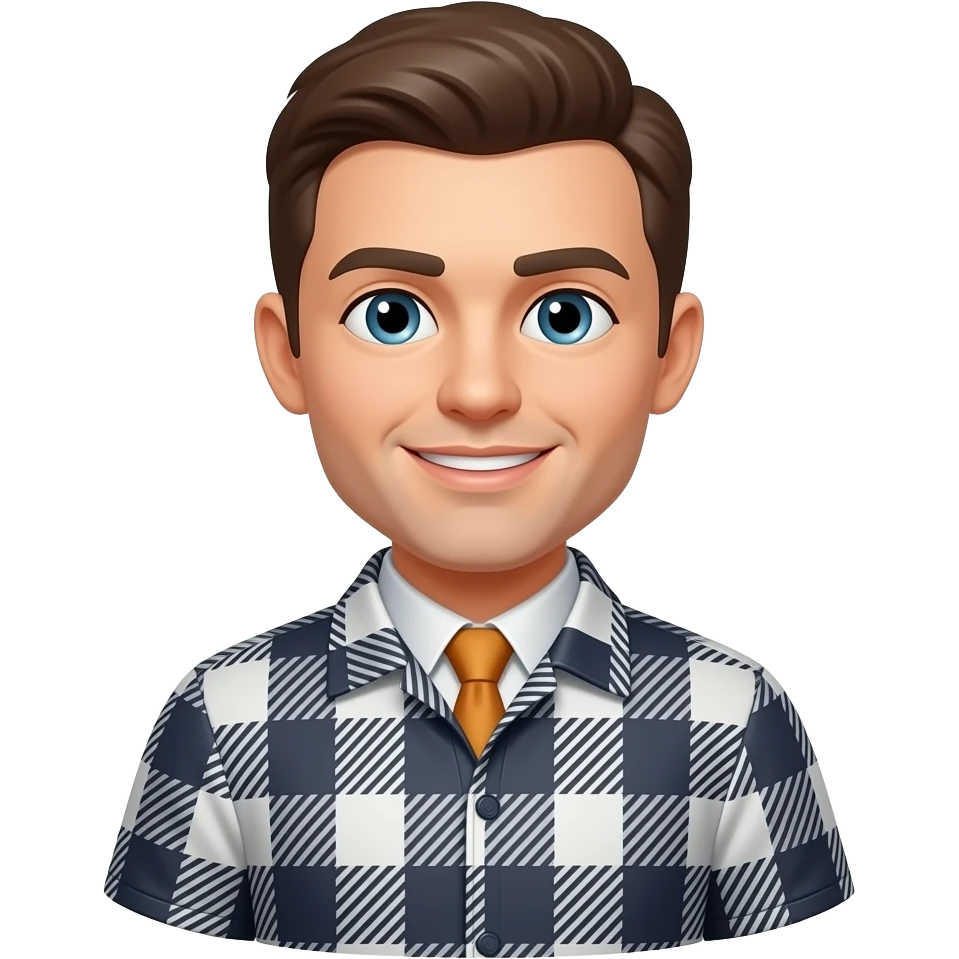 picture of a golfer with a plaid jacket on emoji