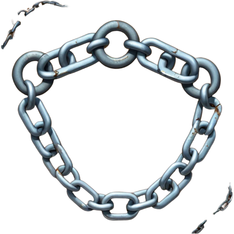 The chains are broken emoji