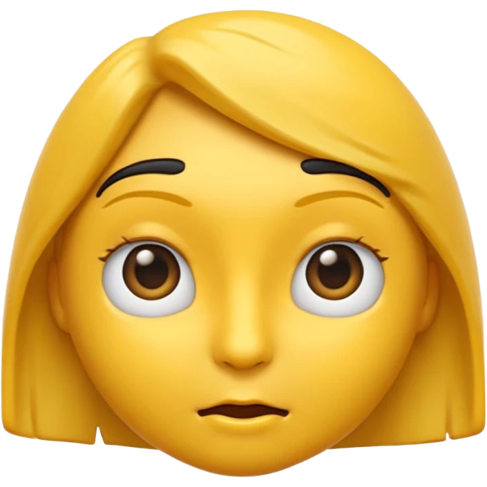 cara de emoji de whatsapp preocupado emoji