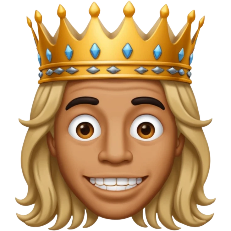 King Von with grills emoji