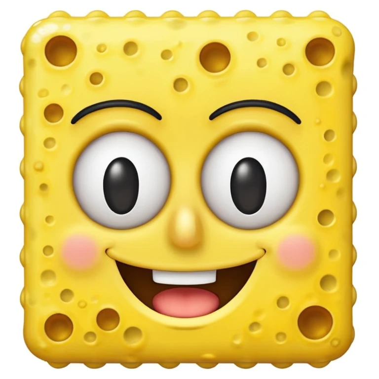 Fait un emoji bob l eponge emoji