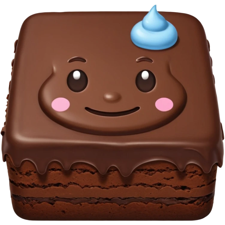 brownie emoji