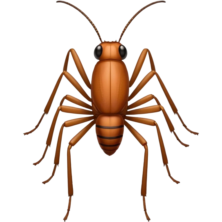 cricket 🦗, brown emoji