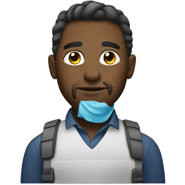 Working hard emoji