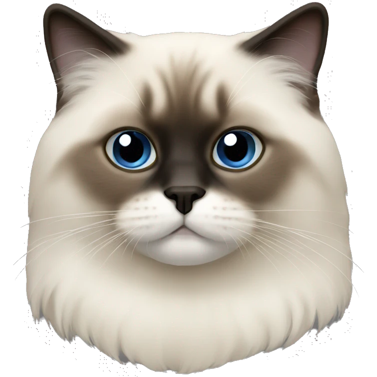 Birman cat emoji