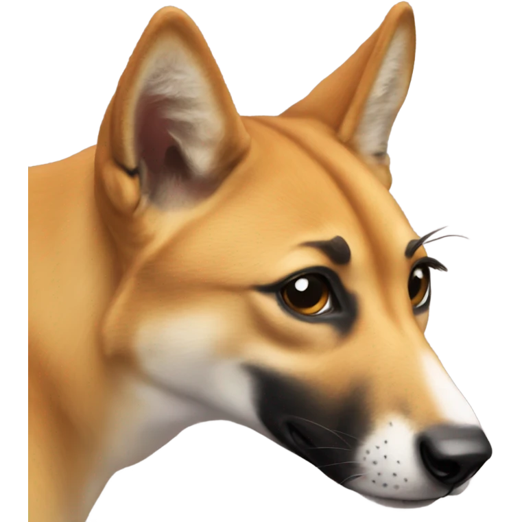 A dingo got my baby  emoji