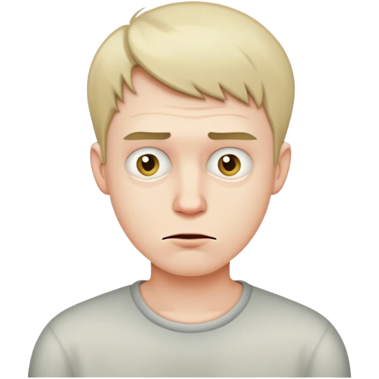 Stupid guy emoji