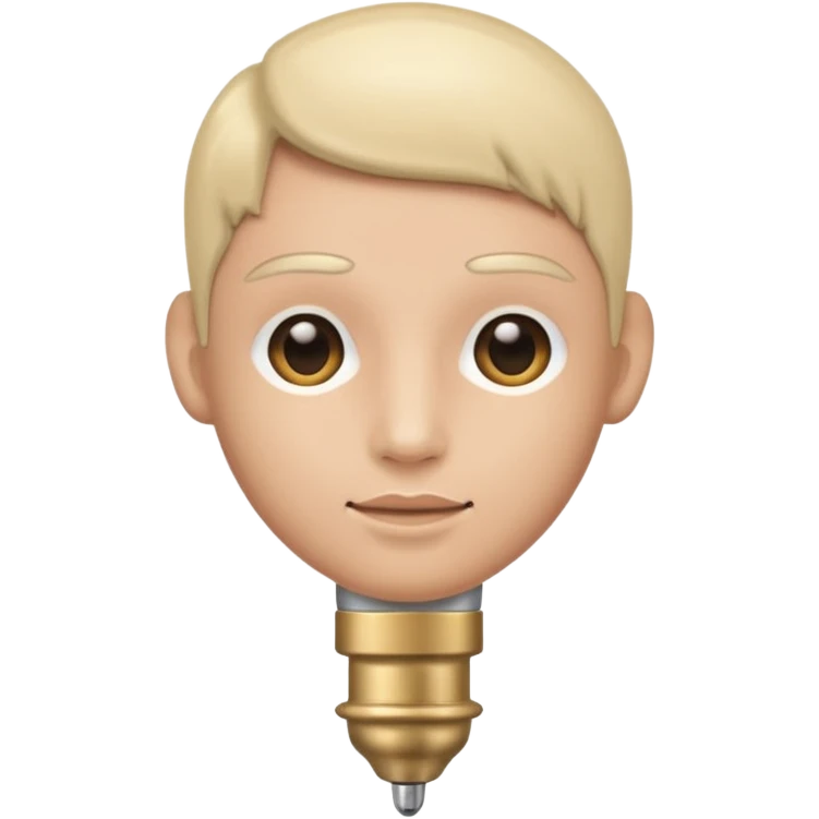 Buttplug in butt emoji