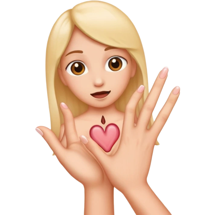 Fingering vagina emoji