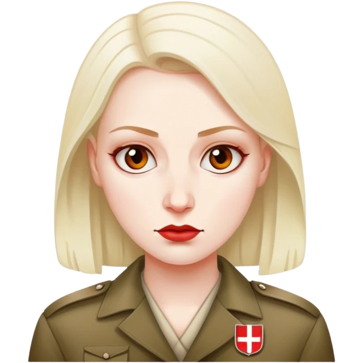 woman polish far-right nationalist emoji