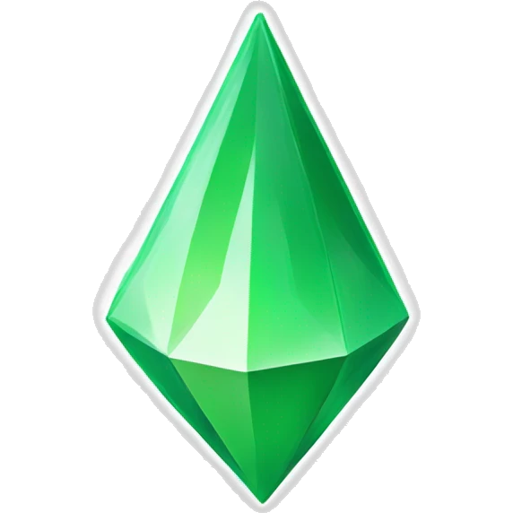 Sim Plumbob White emoji