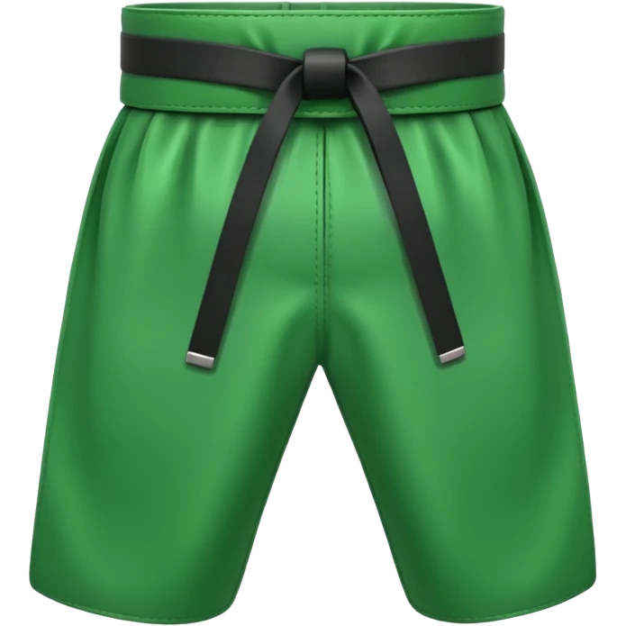 Green karate belt emoji