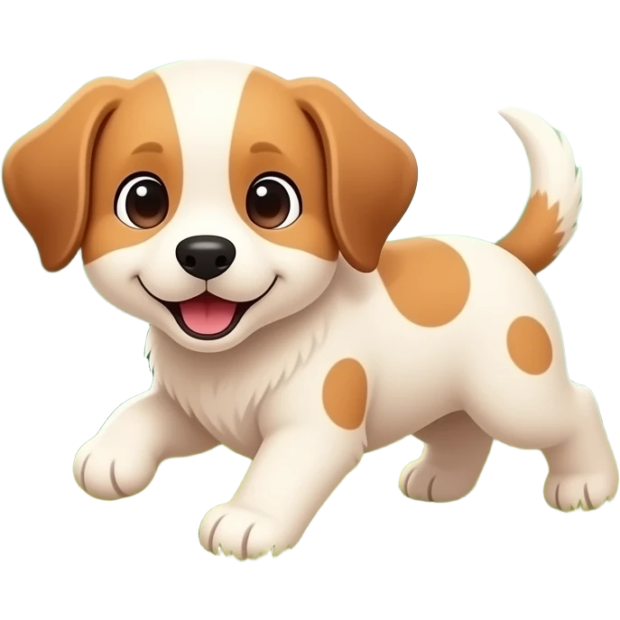 Cute Puppies with emerald green roses and valley of thorns emoji