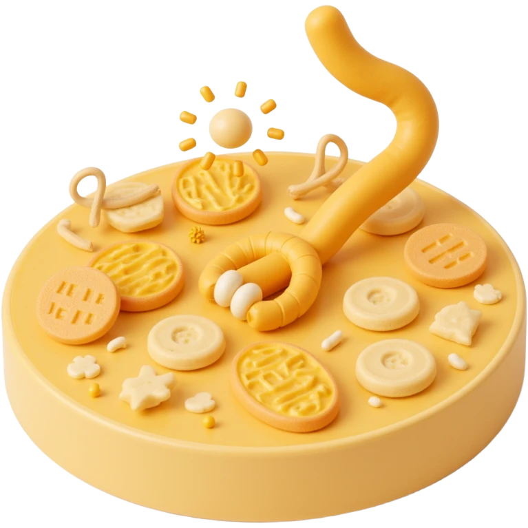 Ultra-detailed illustration of enzyme digestion: amylase breaking starch into sugars near a cell membrane. Clean white background, no text. Scientific but simple emoji
