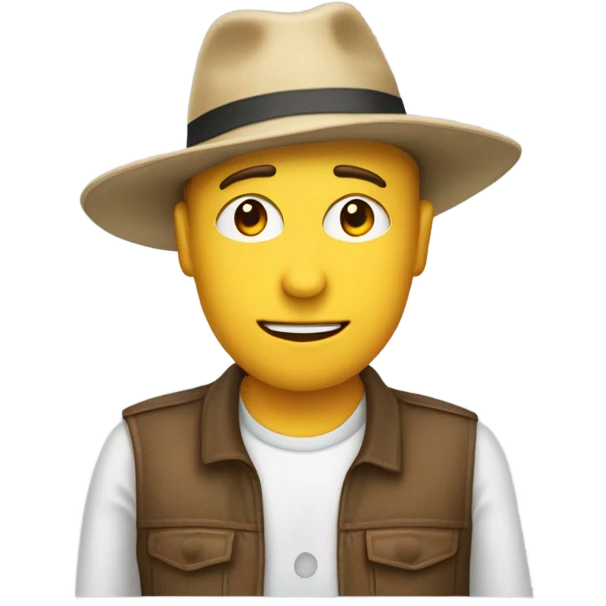 spin met hoed emoji