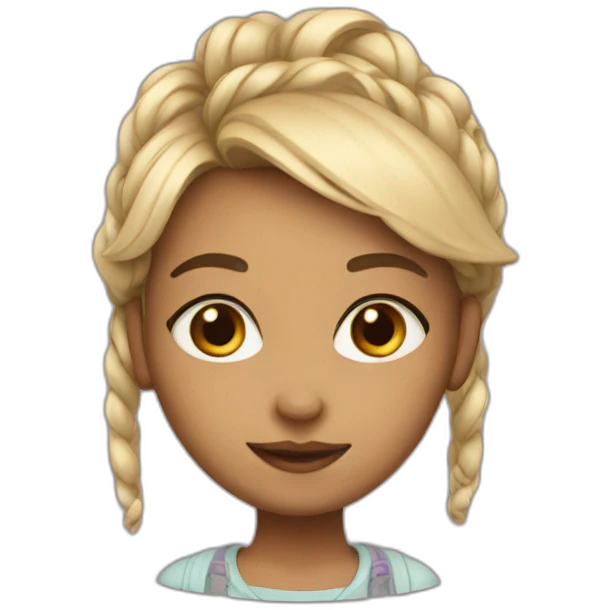 Moti girl emoji