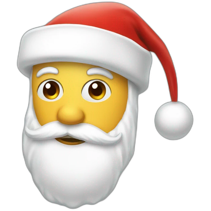 santa hat emoji
