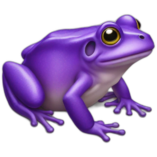 purple frog emoji