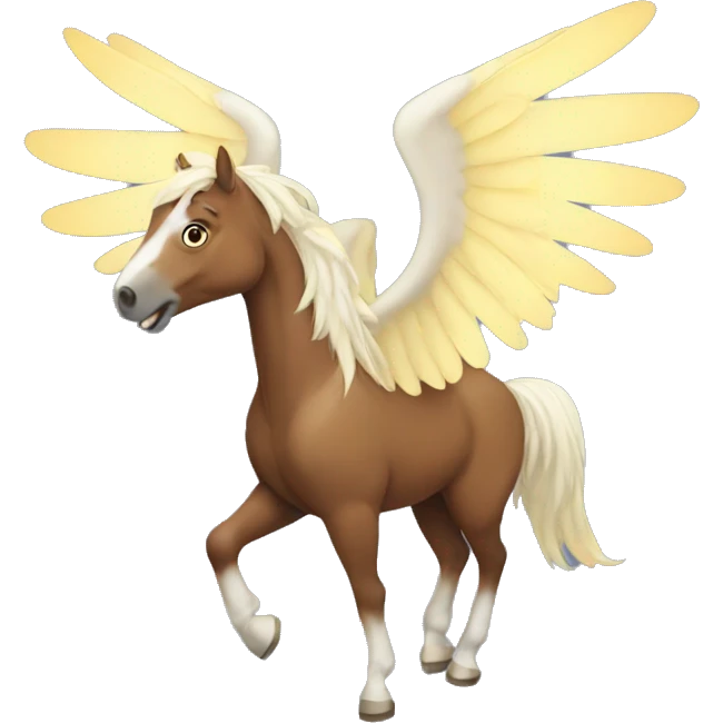 Horse with wings emoji