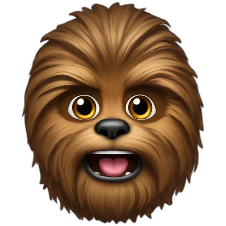 Sweet chewbacca emoji