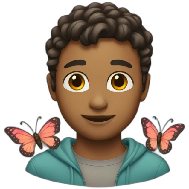 Lovebutterfly emoji