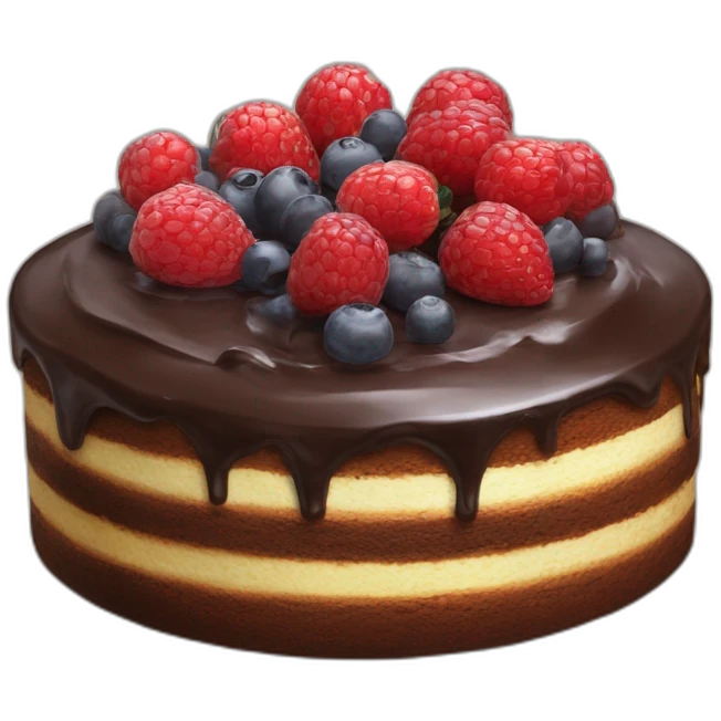 Amixem avec gâteau d année emoji